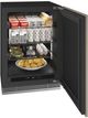 U-Line® Home Collection 24" 5.1 Cu. Ft. Panel Ready Refrigerator with Solid Door-4