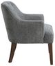 Homelegance® Rebecca Charcoal/Espresso Accent Chair-3