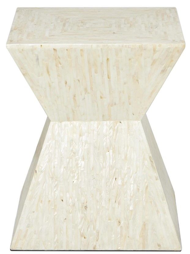 Deco Marche Beige Accent Table-0
