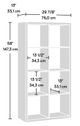 Sauder® Manhattan Gate® Mystic Oak® Storage Bookcase-4