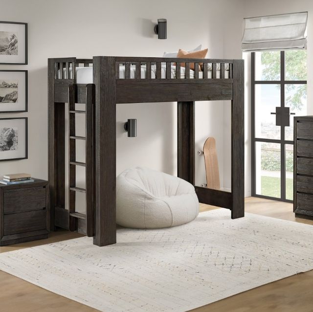Westwood Design Bello Cocoa Youth Twin Loft Bed-1