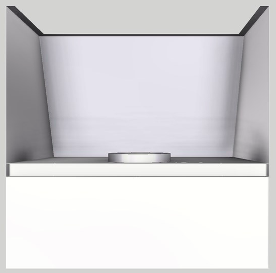 Vent-A-Hood® 30" White Wall Hood-3