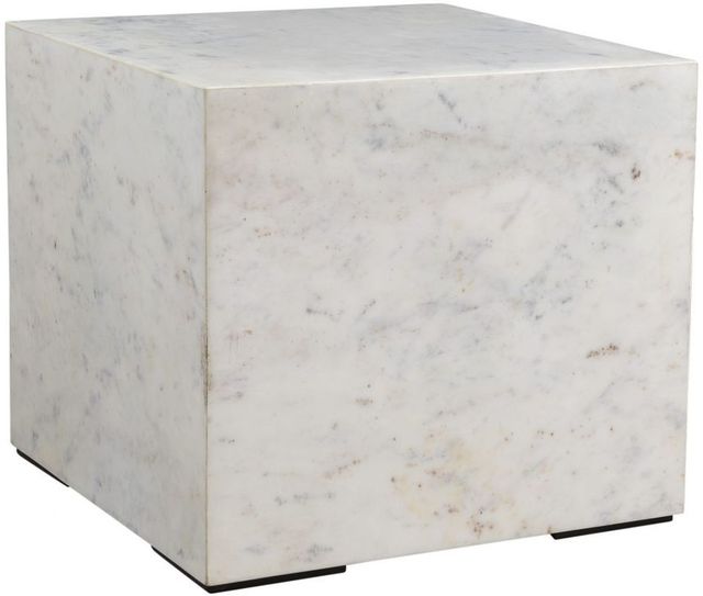 Moe's Home Collection Nash White Side Table-0