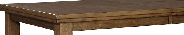 Benchcraft® Flaybern Brown Rectangular Butterfly Extension Dining Table-1