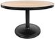 CabanaCoast® Customizable Kensington Wooden 48" Outdoor Round Pedestal Dining Table-0