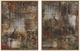 Uttermost® Victoria Barnes 2-Piece Molten Patina Framed Canvases Set-0