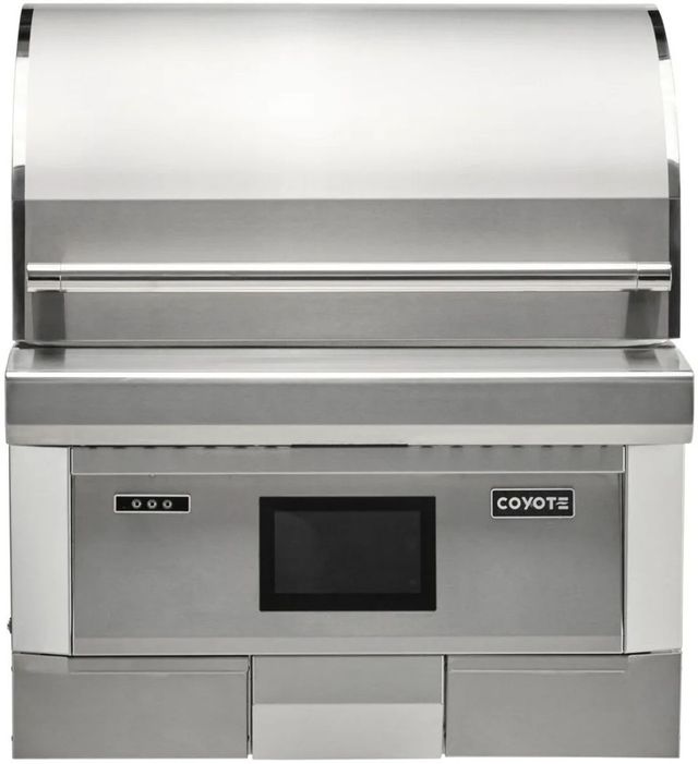 Coyote® 36" Built-In Pellet Stainless Steel Grill-3