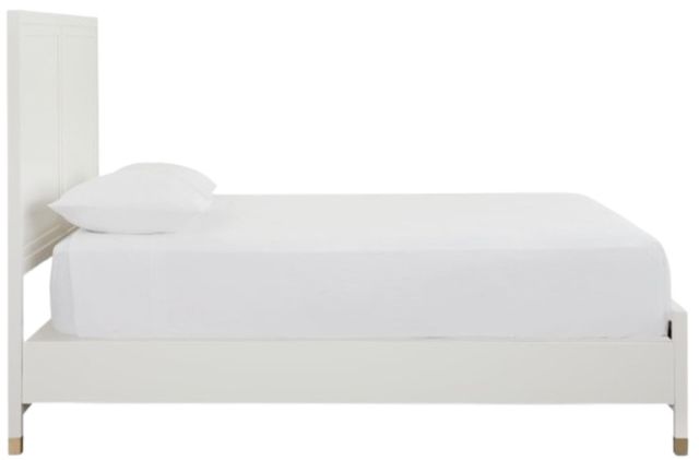 Bassett® Furniture Tidewater Hampton White Queen Panel Bed-2