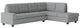 Homelegance® Maston 2-Piece Gray Right-Arm Facing Reversible Sectional-0
