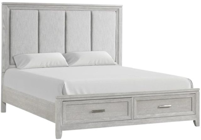 New Classic® Home Furnishings Fiona Mist Gray King Storage Panel Bed-0