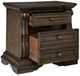 Signature Design by Ashley® Maylee Dark Brown Nightstand-4