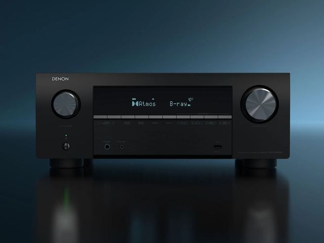 Denon® Black 7.2 Channel Home Theater Receiver Powered by HEOS™-4