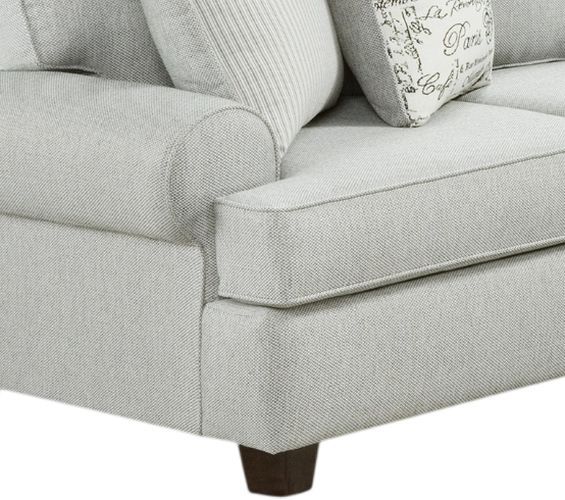 Fusion Furniture Dizzy Iron 2-Piece Sectional-1