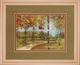 Classy Living Carmen Dolce Autumn Path Wall Art-0
