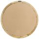 A & B Home Brown Round Wall Mirror-4