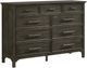 Intercon Hawthorne Burnished Clay 9-Drawer Dresser-0