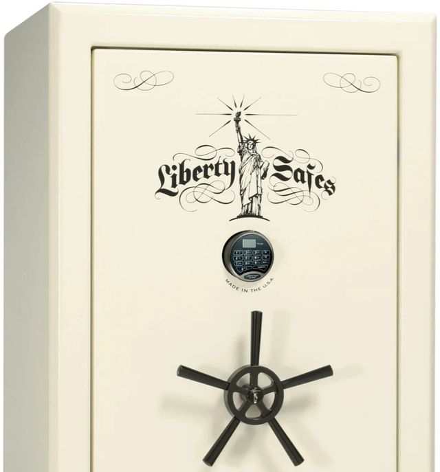 Liberty Safe Presidential White Marble 25 Electronic Lock Gun Safe-1