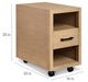 Bassett® Furniture HomeWork Natural Storage Cart-5