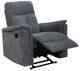 Mazin Furniture Everett Ellesmere Grey Manual Reclining Glider Chair-1