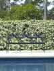 Century® Augustine Litchfield Green Metal Outdoor Garden Bench-3