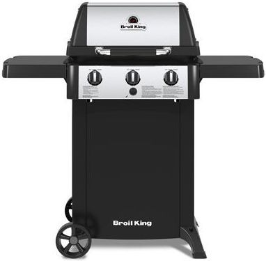 Broil King® Gem™ 310 3-Burner Stainless Steel Freestanding Liquid Propane Grill-0
