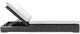 Enclover Trillium Black/White Chaise Lounge-0