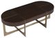 Fairfield® Libby Langdon Goddard Smoked Stone Oval Cocktail Table-4