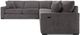 Decor-Rest® Furniture LTD 2786 3 Piece Gray Power Reclining Sectional-1