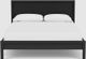 EQ3 Marcel Black Oak Queen Platform Bed-1