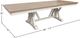 Parker House® Americana Modern 9-Piece Brown Dining Table Set with Cotton Base-2