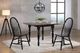TEI Windswept Shores Black/Cherry Rub-thru Dining Table-2