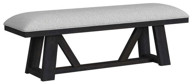 Elements International Transcend 6-Piece Charcoal/Light Gray Dining Set-3
