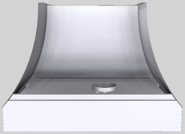 Vent-A-Hood® Designer Series 42" White Wall Mounted Range Hood-3