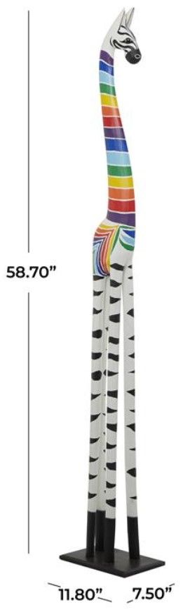 Deco Marche Giraffe Handmade Sculpture-2