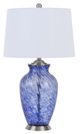 Cal® Lighting & Accessories Ashland Sky Blue Table Lamp-0