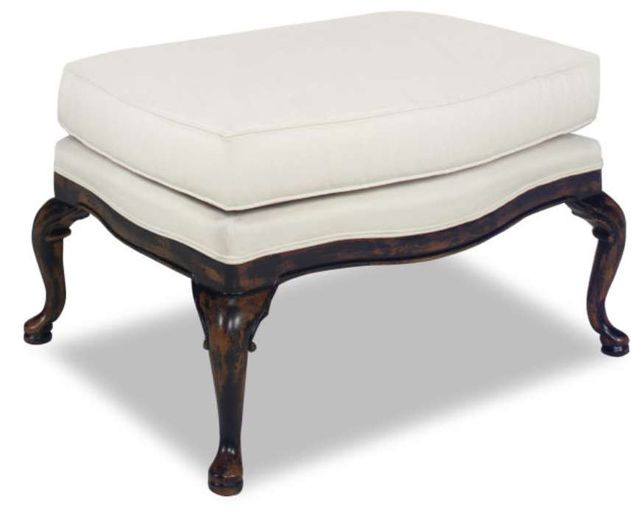 Parker Southern Emma Brooklyn/Zoom Ecru Ottoman-0