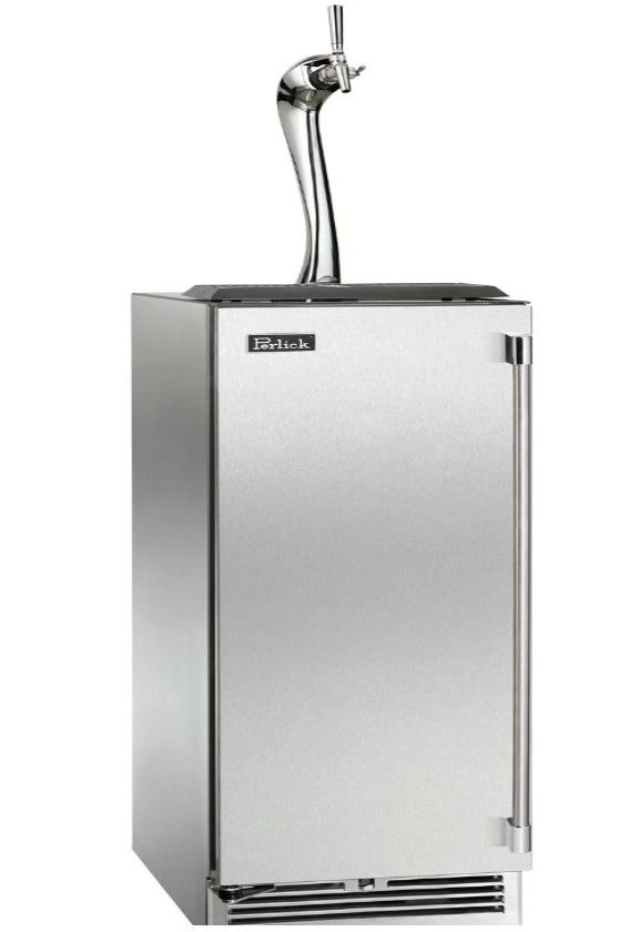 Perlick® Signature Series 24" Stainless Steel Kegerator -0
