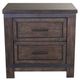 Liberty Furniture Thornwood Hills Rock Beaten Brown Nightstand-2