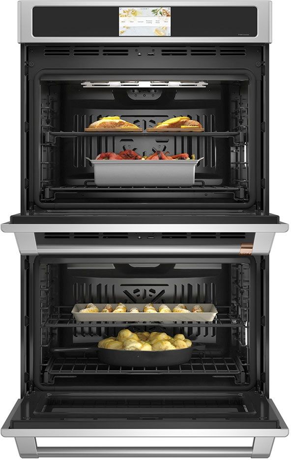Café™ 30" Stainless Steel Double Electric Wall Oven-2