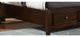 Vaughan-Bassett Bonanza Merlot King Storage Bed-2