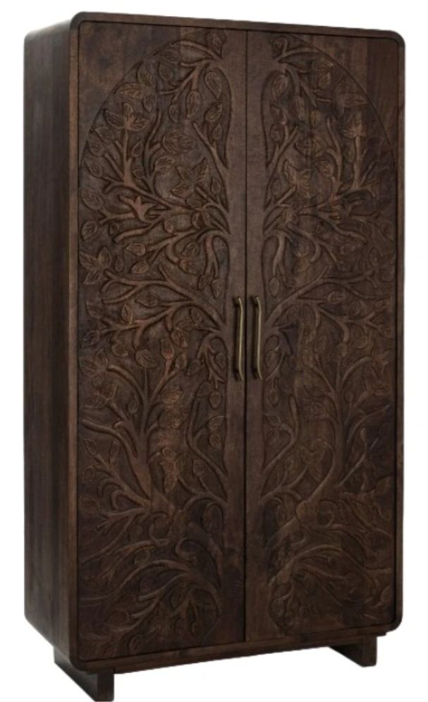Classic Home Albero Kona Brown Tall Cabinet-0
