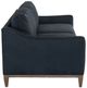 Bassett® Furniture Sanford BenchMade Nubuck Navy Leather Sofa-2