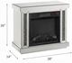 ACME Furniture Noralie Mirrored Fireplace with LED-2