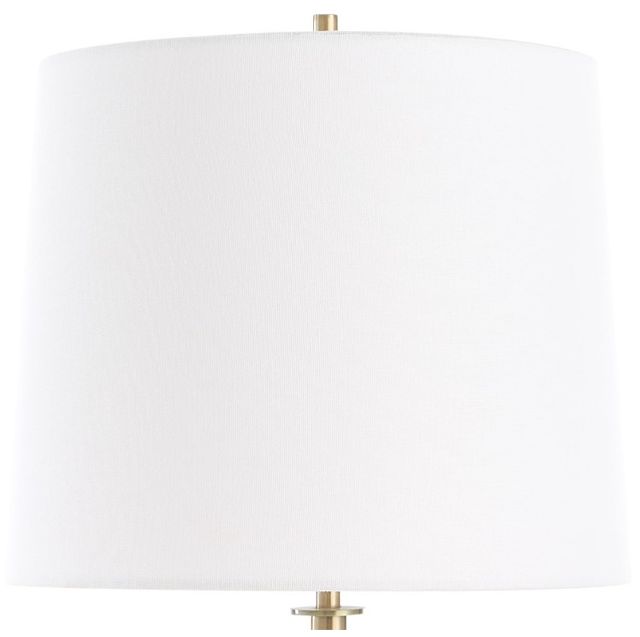 Uttermost® Jenson Brushed Brass/Black Buffet Lamp-3