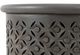 Jofran Inc. Global Archive Decker Antique Gray Large Drum Table-3