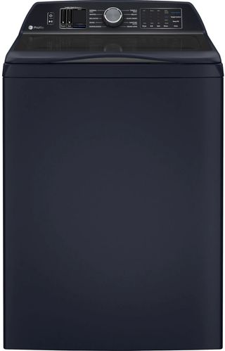 GE Profile™ 6.2 Cu. Ft. Sapphire Blue Impeller Top Load Washer with Smarter Wash Technology