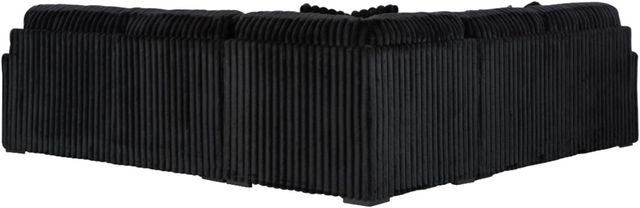 Signature Design by Ashley® Midnight-Madness 3-Piece Onyx Curved Sectional-1