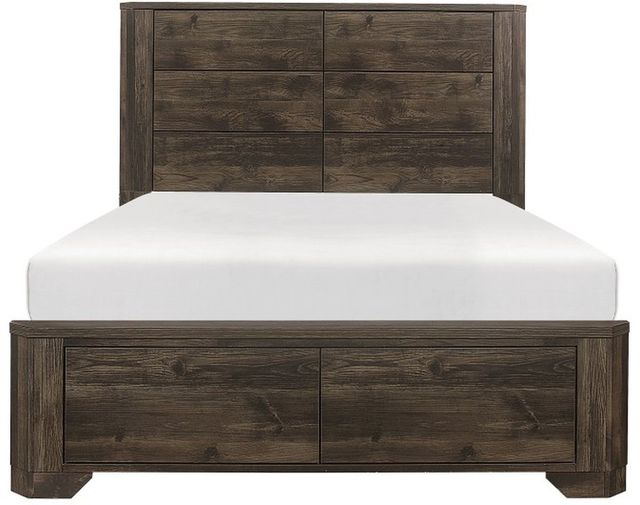 Homelegance® Jocelyn Rustic Brown Queen Bed-1