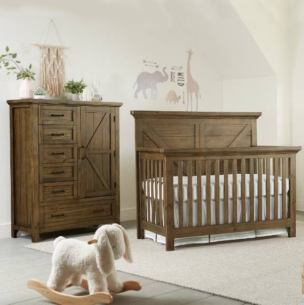 Westwood Design Westfield Harvest Brown Convertible Crib-1