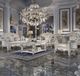 ACME Furniture Vendome Antique Pearl/Champagne Chair with Pillow-1